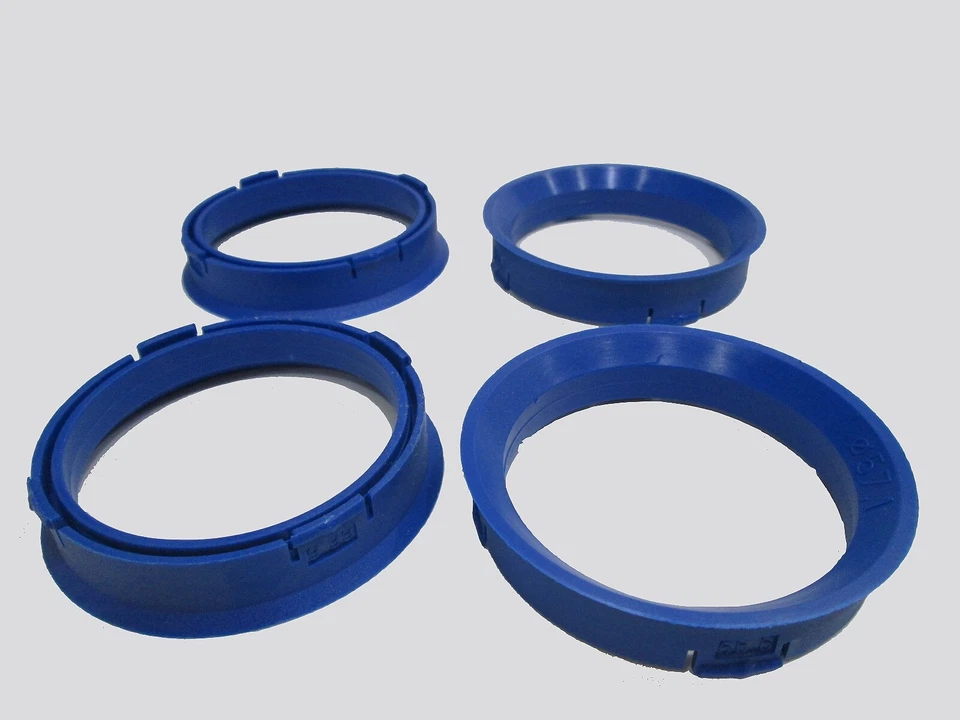 4 St. Zentrierringe 66,6 auf 57,1 Mercedes, Audi, VW, Seat - Bild 1 von 1