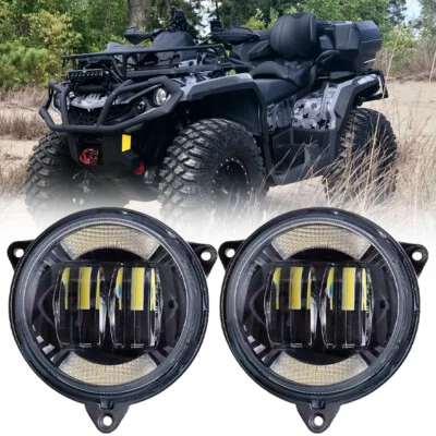 For Can Am Outlander Max 1000R 650 850 2018-2022 LED Headlight Low Beam with DRL - Image 1 of 4