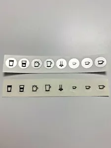 Jura Impressa Z7 / Z5 2.Generation Tastensymbol Aufkleber Sticker ***Premium*** - Bild 1 von 10
