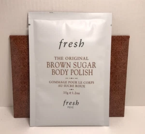 Fresh Brown Sugar Body Polish, Large 1.2Oz/35g Each New Sealed - Picture 1 of 1