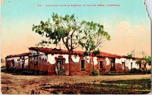 Marriage place of Ramona old San Diego California postcard a59 - Picture 1 of 2