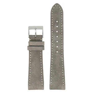 StrapsCo Mens Suede Leather Watch Band Strap 16mm 18mm 19mm 20mm 21mm 22mm 24mm - Picture 1 of 32