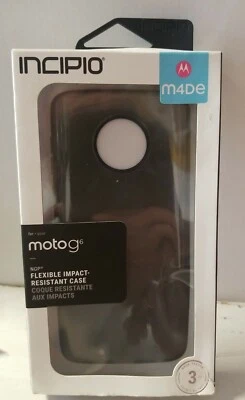 🌰 Estuche Flexible Resistente a Impactos Incipio MotoG6 NGP - Negro/CAJA ABIERTA Foto 1 de 2