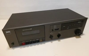 NAD 6220 SINGLE CASSETTE TAPE DECK DOLBY B&C SERVICED NEW BELT TESTED FAB - Bild 1 von 19