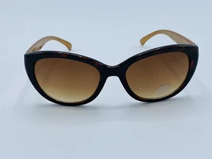 Steve Madden Women's S5299 TS Plastic With Rope Accent Side Sunglasses Brown - Picture 1 of 12