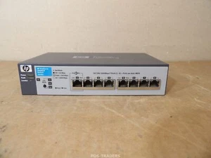 HP J9449A ProCurve 1810G-8 Gigabit Switch 8 Port 10/100/1000Base-T - EXKLUSIVE... - Bild 1 von 6