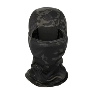 Camouflage Sturmhaube Vollgesichtsmaske Jagd Schießen Airsoft Kapuze Kopfbedeckung Hüte - Bild 1 von 1
