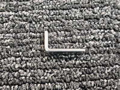 (QTY 30) Accurate Tool & Die Flat End Type Wrench L Shaped Steel, Silver - Image 1 of 4