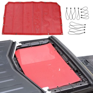 Sunshade Mesh Bikini Top UV Protection for Jeep Wrangler JL 2018-2020 Sun Visor - Picture 1 of 7