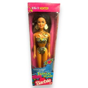 Barbie Tropical Splash KIRA 1994 Mattel #12449 with Necklace Scented New in Box