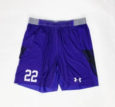 Under Armour Northwestern Wildcats Soccer Short #22 Men's L Purple UJUSP1M - Image 1 of 2