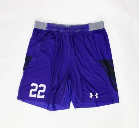 Under Armour Northwestern Wildcats Soccer Short #22 Men's L Purple UJUSP1M Cover