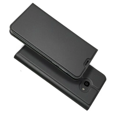 For Sharp AQUOS Zero Magnetic Leather Flip Wallet Phone Case Protector Cover New - Image 1 of 4