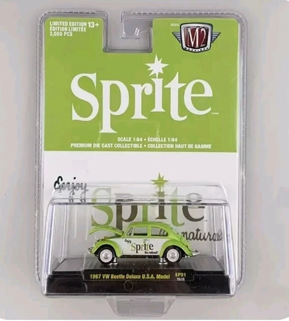 M2 MACHINES 1967 VW BEETLE DELUXE U.S.A MODEL SPRITE SP01 SCALE 1:64 MODEL CAR - Immagine 1 di 1