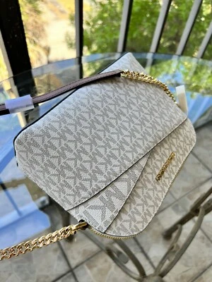 Michael Kors Dama Vainilla Bandolera Bolso de Mano Cartera de Hombro Mensajero Foto 1 de 4