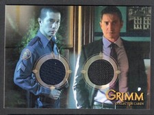 GRIMM SEASON 1 (Breygent/2013) COSTUME CARD #GC17 REGGIE LEE & SASHA ROIZ