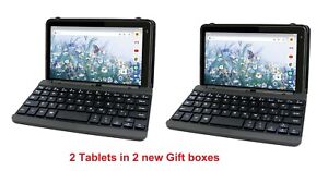 Clavier de stockage RCA 7" 2 Go RAM 16 Go tablette Android 10 (prix pour 2 tablettes)