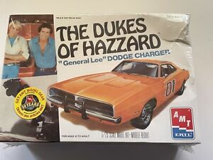 The Dukes Of Hazzard General Lee 1969 Dodge Charger ERTL  1/25 Scale NOS Sealed