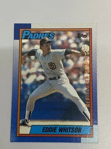 2017 Topps Rediscover 1990 Bronze Buyback #618 EDDIE WHITSON San Diego Padres - Picture 1 of 2