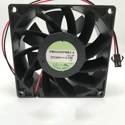 For SUNON PMD2409PMB3-A 24V 6.0W 90*90*38mm Inverter Cooling Fan 2pin - Image 1 of 3