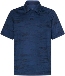 Camisa polo para hombre OAKLEY C1 DUNES PRINT - DUNES ABYSS - mediana - nueva con etiquetas - Imagen 1 de 4
