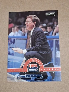 1994 PETE GILLEN SKYBOX TEAM USA COACH CARD #80 UNITED STATES XAVIER PROVIDENCE - Picture 1 of 2