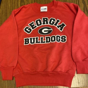 Georgia Bulldog Kids Sweatshirt S(6-8) New, No Tags - Picture 1 of 3