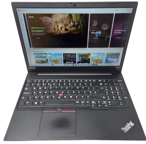 Gaming Laptop 15" Lenovo AMD Ryzen 5 16GB RAM 256GB NVME SSD Radeon Vega 8 E585 - Picture 1 of 18