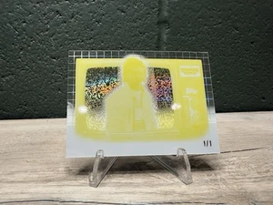 2025 Topps Stranger Things High Tek Steve Harrington 1/1 Yellow Printing Plate - Picture 1 of 6