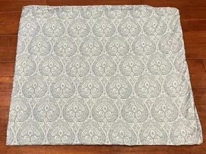 Restoration Hardware Italian Cypress Blue Paisley Queen Full Duvet Cover - Picture 1 of 3