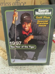 Tiger Woods 1997 Sports Illustrated SI Kiosk Masters Golf Plus Special - Bild 1 von 3
