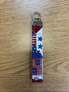 Handgefertigter Schlüsselanhänger Armband Americana USA - Bild 1 von 1
