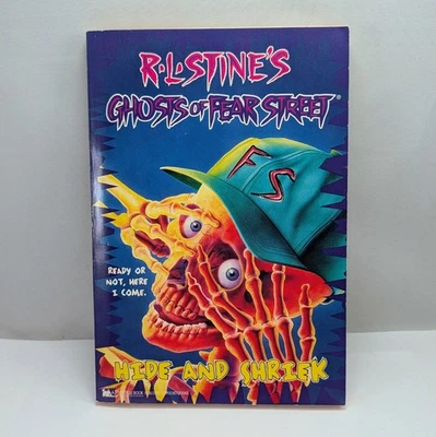 R.L. Stine's Ghosts of Fear Street - Hide and Shriek - 1995 Vintage 1st Ed PB Foto 1 de 4