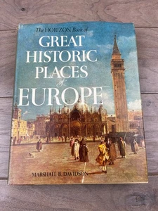 Great Historic Places of Europe Marshall B. Davidson 1974 Illustrated - Picture 1 of 8