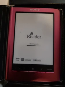 SONY PRS-350 POCKET EDITION PINK ROSE E-READER BOXED. - Picture 1 of 2