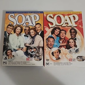 Soap The Complete First & Second Season DVD, 2004 Full Series Set 1 2 Region 4 - Picture 1 of 14