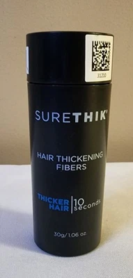 Fibras espesantes capilares SURETIK para cabello de aspecto más grueso, marrón claro 30 g grande Foto 1 de 4