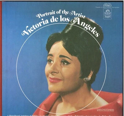 Victoria De Los Angeles : Portrait Of The Artist - LP Emi Angel - Photo 1/2