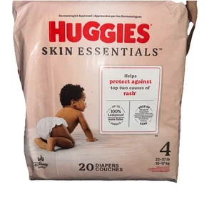 Huggies Skin Essentials Talla 4 (22-37 lb) 20 Ct Disney Baby - NUEVO - Imagen 1 de 2