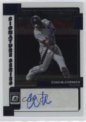 2022 Panini Donruss Optic Signature Series Chas McCormick Rookie Auto RC - Image 1 of 2