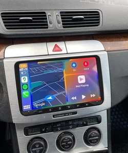 Head Unit Android 15 Car Radio GPS For VW Passat B6 B7 2005-2014 CarPlay RDS AHD - Picture 1 of 23