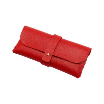 Estuche para gafas Mujeres Cuero Suave Gafas Bolso Moda Portátil Gafas Almacenamiento OY Foto 1 de 4