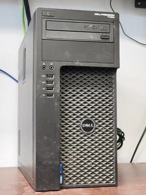 Dell Precision T1650 Tower Intel i5-3550 8GB RAM 500GB HDD Windows 10 Pro #73 - Image 1 of 4