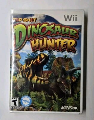 Top Shot Dinosaur Hunter (Nintendo Wii, 2010) - Image 1 of 2