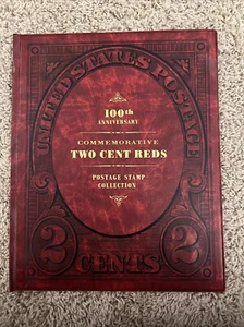 100th ANNIVERSARY COMMEMORATIVE TWO CENT REDS POSTAGE STAMP COLLECTION FOLDER!!! - Picture 1 of 5