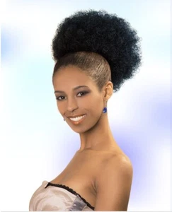 AFRO 12" DRAWSTRING - BY BIBA CARMEN SYNTHETIC DRAWSTRING PONY - Picture 1 of 3