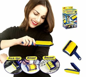 Sticky Buddy Spazzola Rullo Togli Silicone Leva Pelucchi Peli Sporco Animali cir - Foto 1 di 1