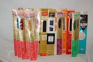 Vintage Sewing Zippers Mixed Lot 20 7-22" Talon J&P Coats Coats & Clark's Crown - Picture 1 of 7