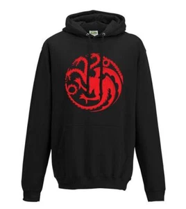 Sudadera con capucha inspirada en Game of Thrones House Targaryen tallas S-XXL - Imagen 1 de 5