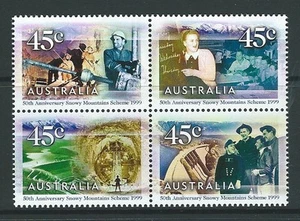AUSTRALIA 1999 SNOWY MOUNTAIN SCHEME UNMOUNTED MINT, MNH - Foto 1 di 1